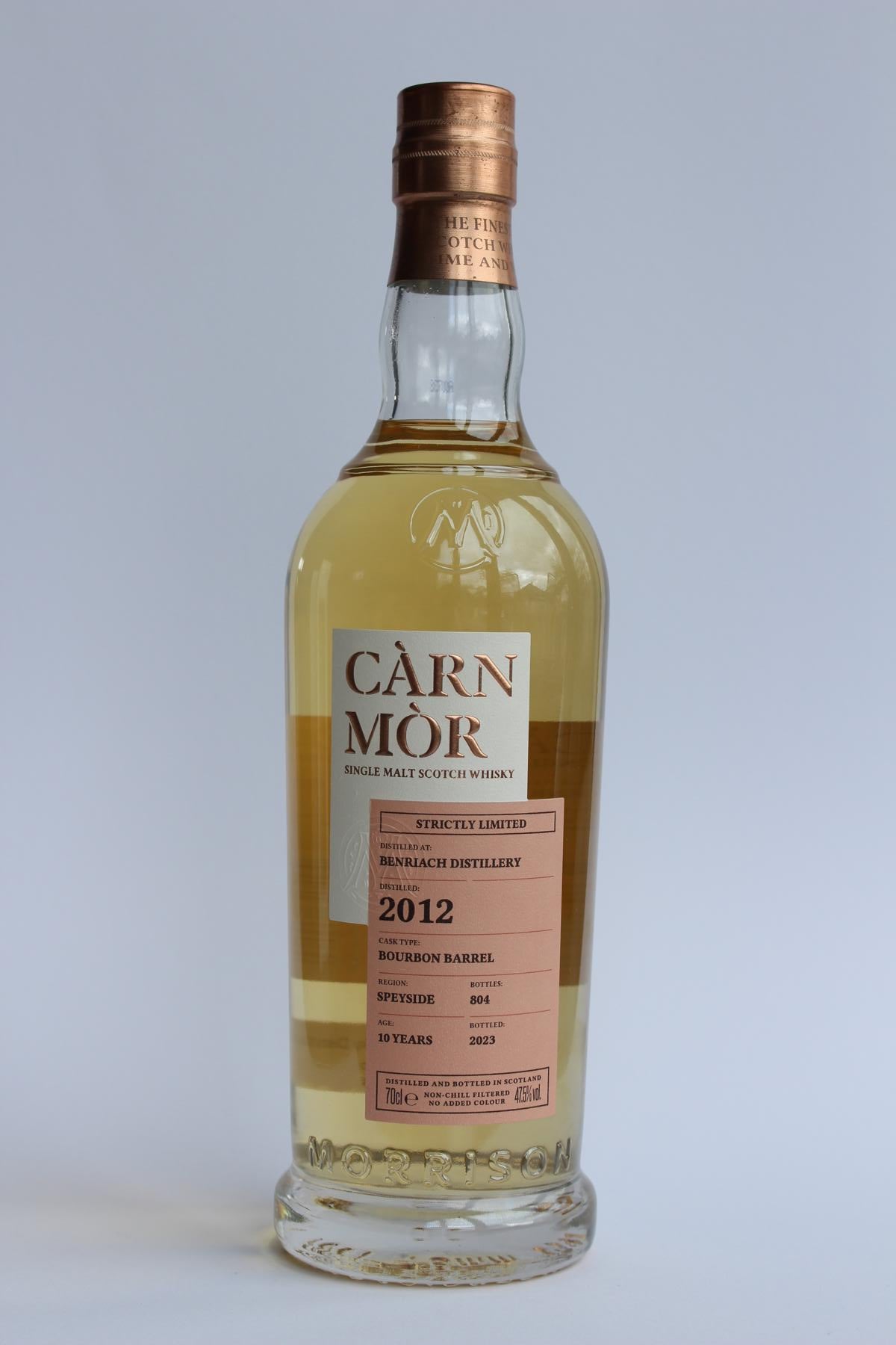 Càrn Mòr Benriach 2012 | C.P.S. Score: 61,7