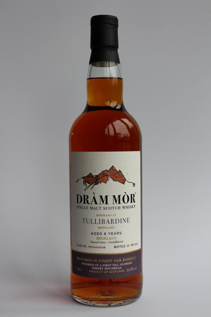 Dràm Mòr Tullibardine 6 Jahre 1st Fill Oloroso Finish | C.P.S. Score: 59,3