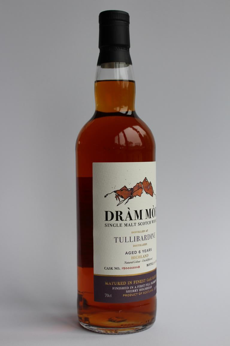 Dràm Mòr Tullibardine 6 Jahre 1st Fill Oloroso Finish | C.P.S. Score: 59,3