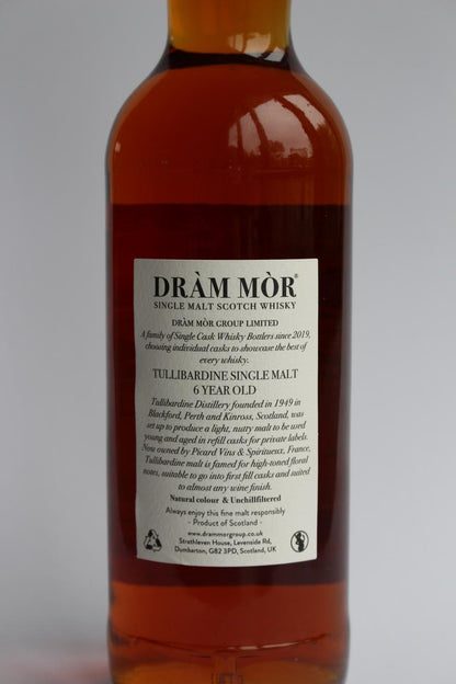 Dràm Mòr Tullibardine 6 Jahre 1st Fill Oloroso Finish | C.P.S. Score: 59,3