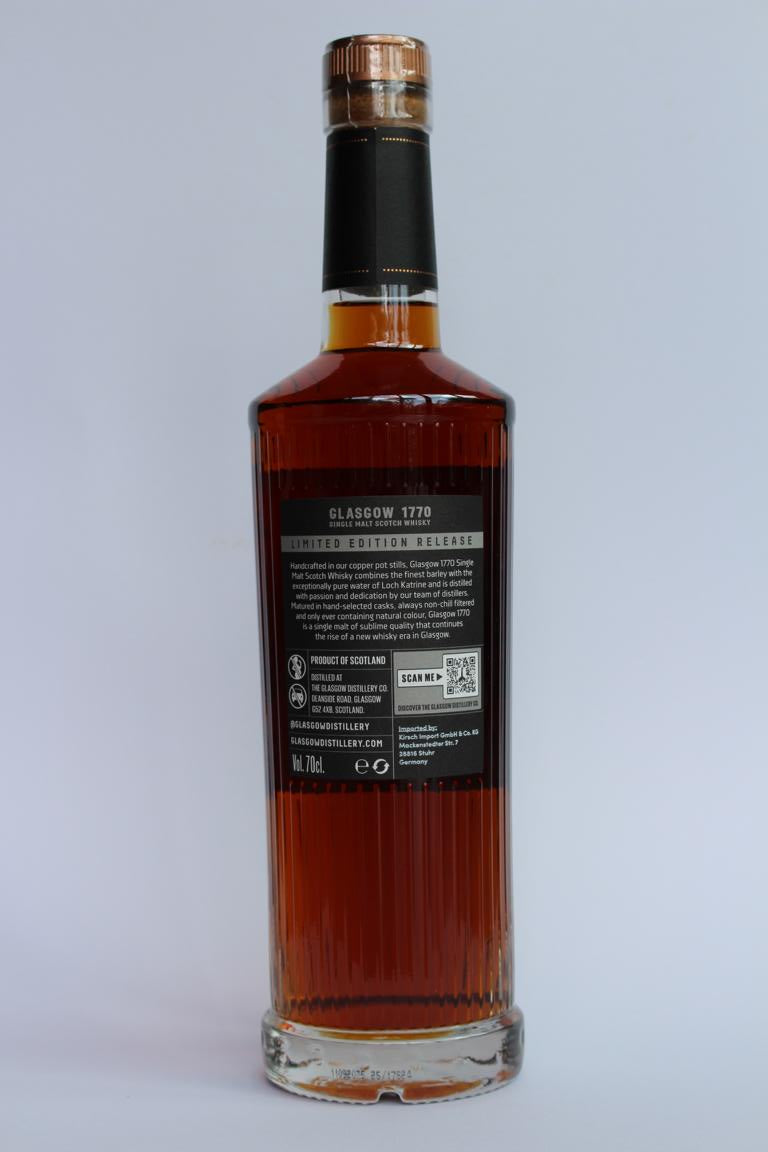 The Glasgow Distillery 1770 - 2018/2025 | C.P.S. Score: 54,5