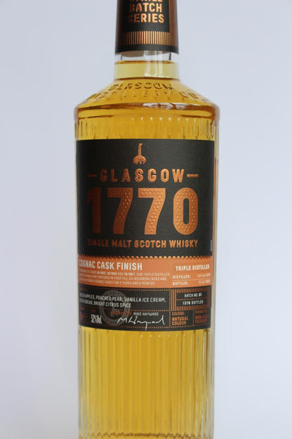 The Glasgow Distillery 1770 - Cognac Cask Finish | C.P.S. Score: 47,4